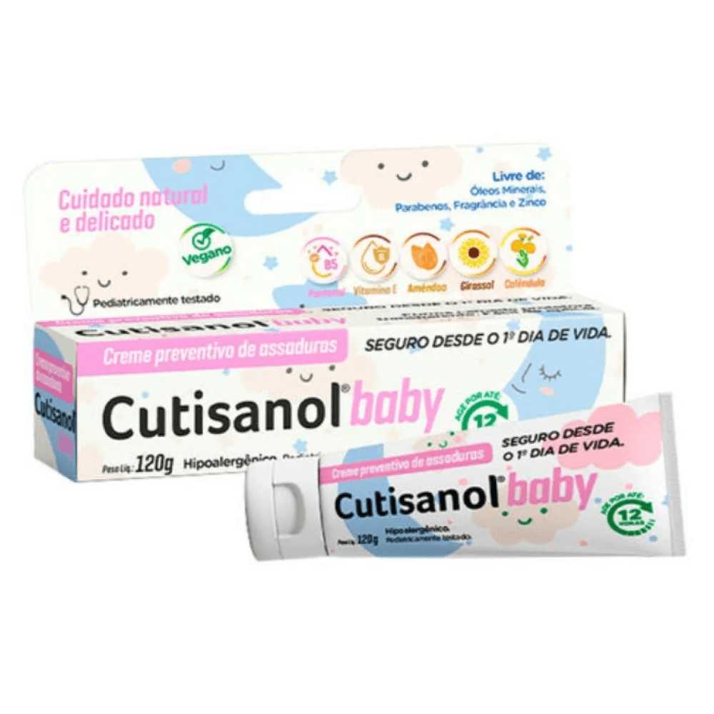 Creme Preventivo de Assaduras Cutisanol Baby 120g